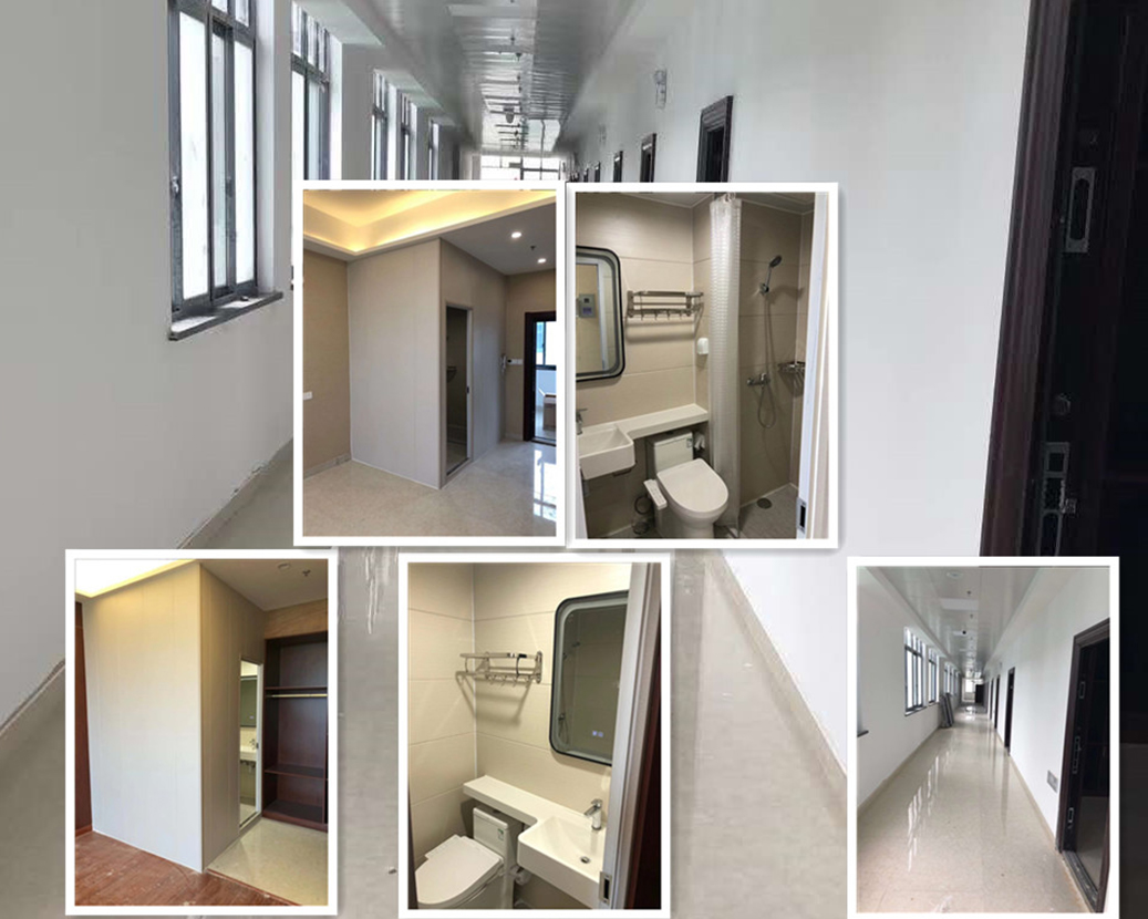 خوابگاه کارکنان کارخانه الکترونیکی Changzhou Zhongrui، استفاده از مدل های فول برد Kounor BS1521