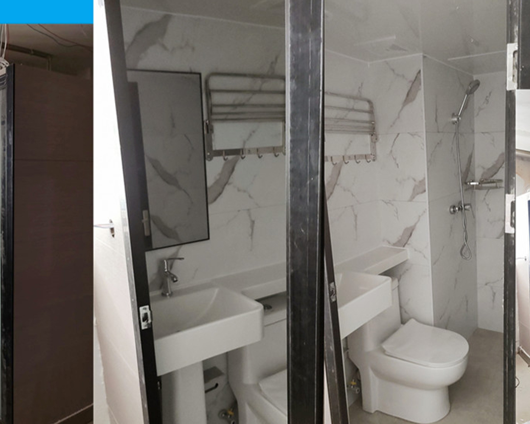 برنامه حمام خوابگاه کارخانه نساجی سوژو Kounor تجزیه و تحلیل مورد کل حمام